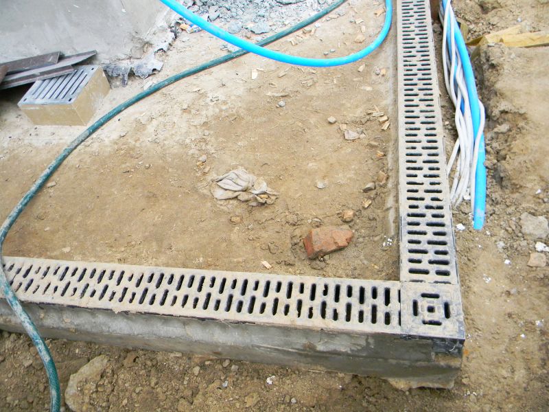 Completed Drain System