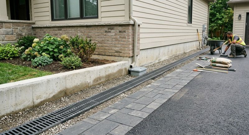 Trench Drain Installation Service